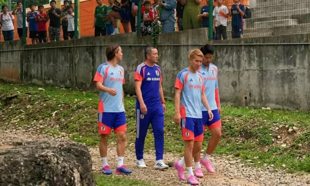 Perdebatan Kondisi Lapangan Latihan Timnas Jepang Di Indonesia