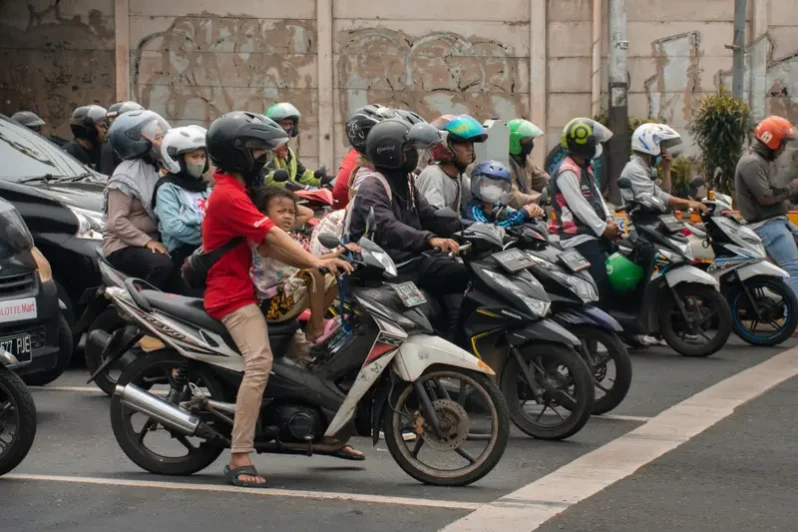 Perkembangan Transportasi Sepeda Motor Di Indonesia